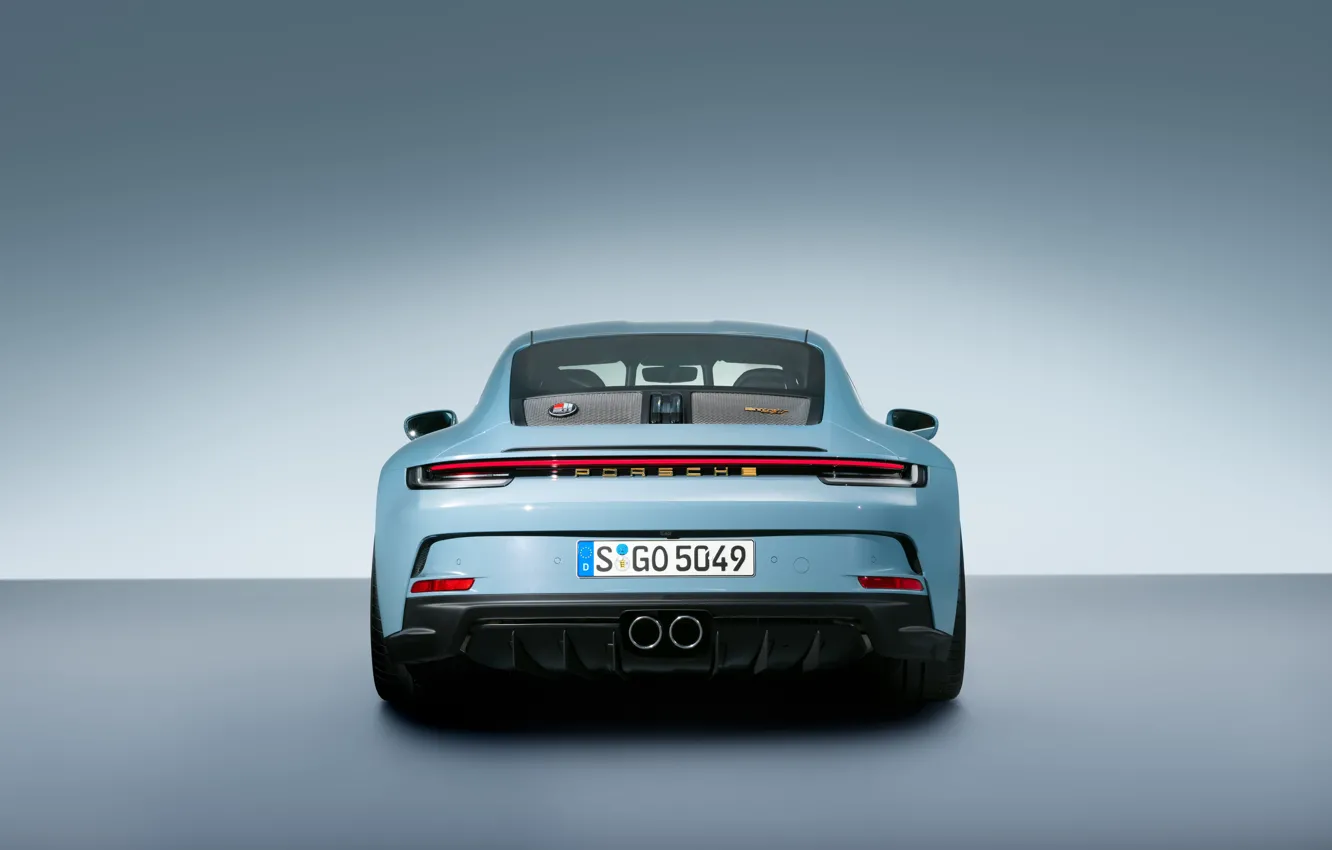 Фото обои 911, Porsche, rear view, Porsche 911 S/T Heritage Design Package