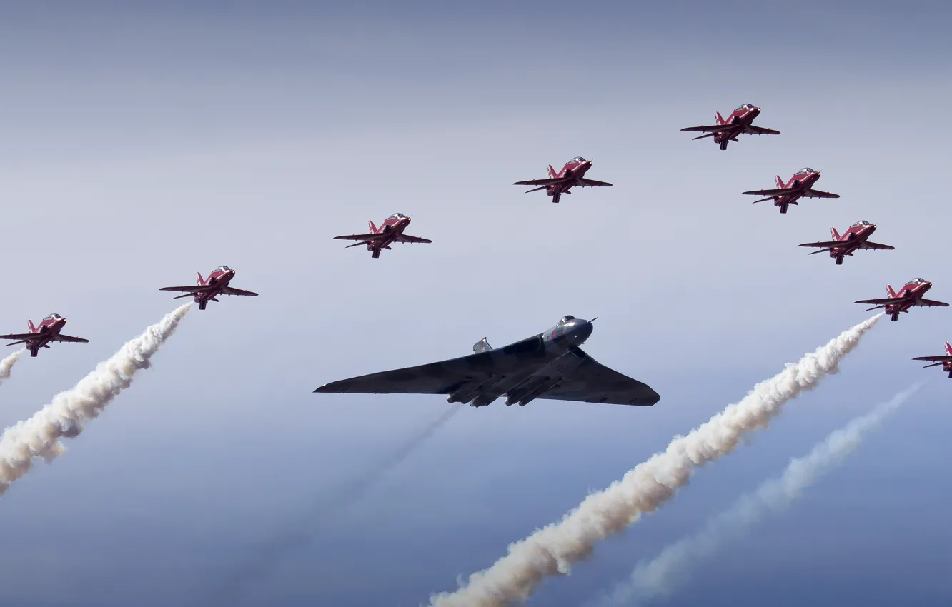 Фото обои армия, самолёты, Vulcan