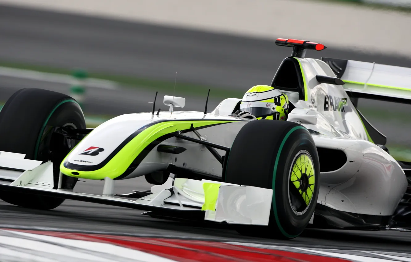 Фото обои Formula 1, Jenson Button, BrawnGP
