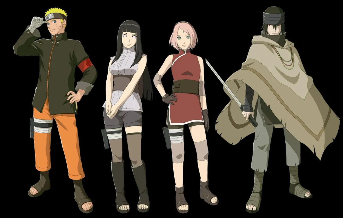 Фото обои sword, game, Naruto, anime, ken, blade, sharingan, ninja