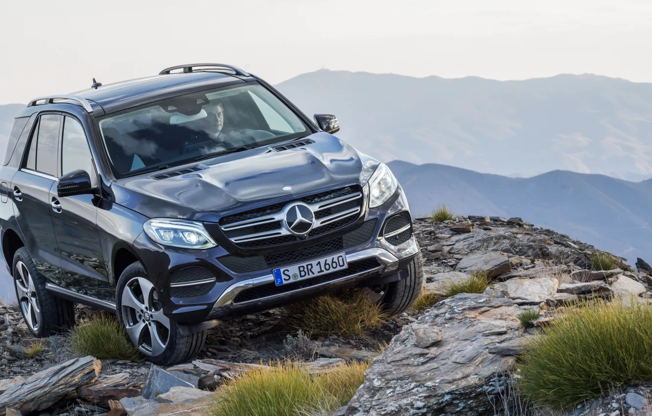 Фото обои Mercedes-Benz, 4MATIC, 2015, GLE, 250-d