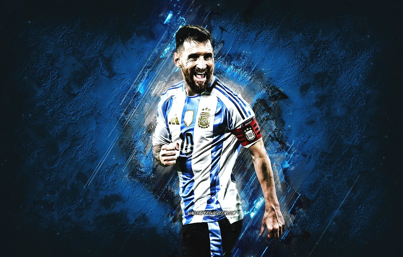 Фото обои Argentina, Legend, Lionel Messi, Football, Messi, Lionel, Captain