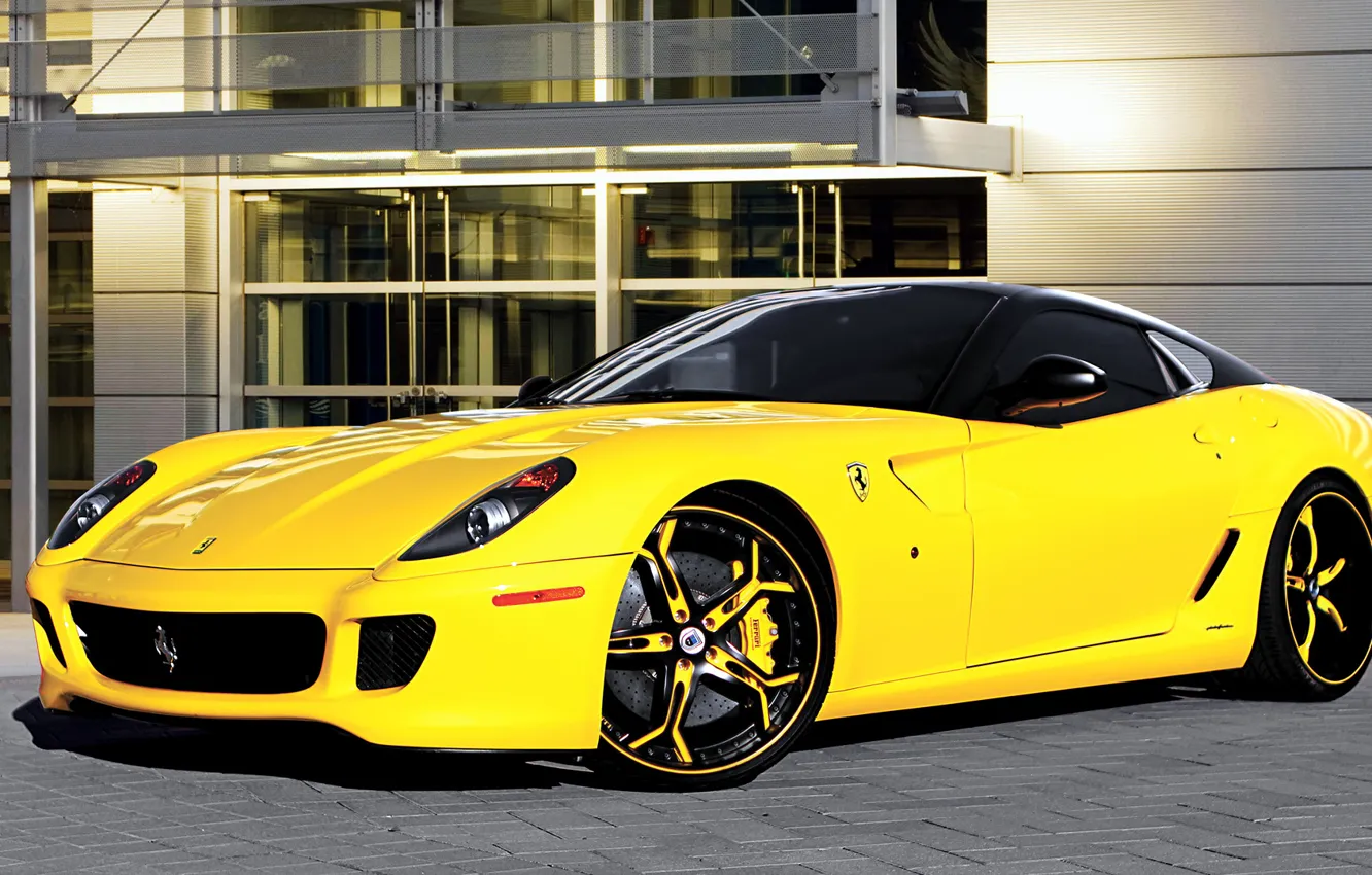 Фото обои supercar, ferrari, 599, tuning, asanti