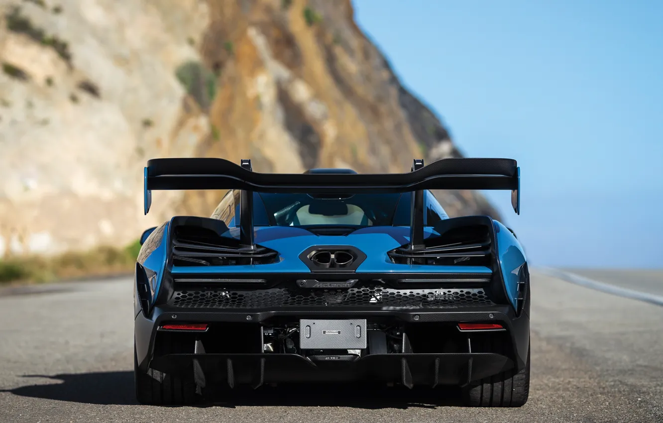 Фото обои McLaren, rear, Senna, McLaren Senna