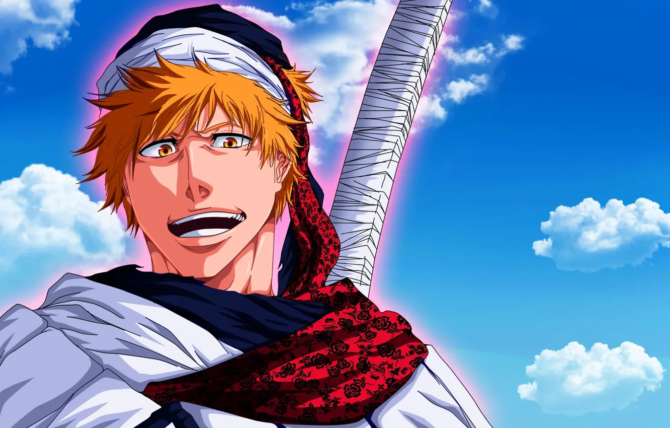 Обои Sword, Game, Hero, Bleach, Anime, Katana, Boy, Ichigo на телефон и ...