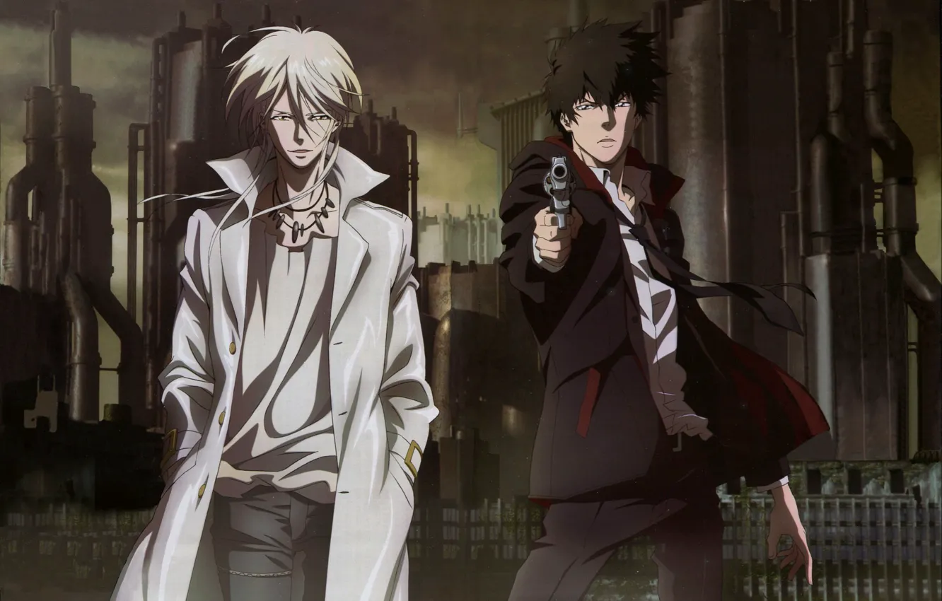 Фото обои Psycho-pass, Kougami, Makishima