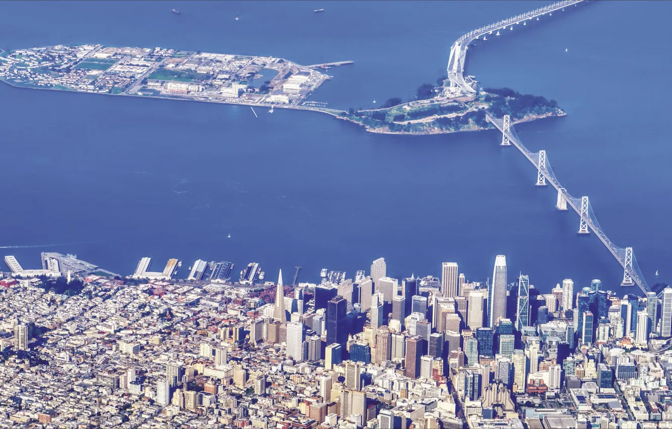 Фото обои USA, California, view