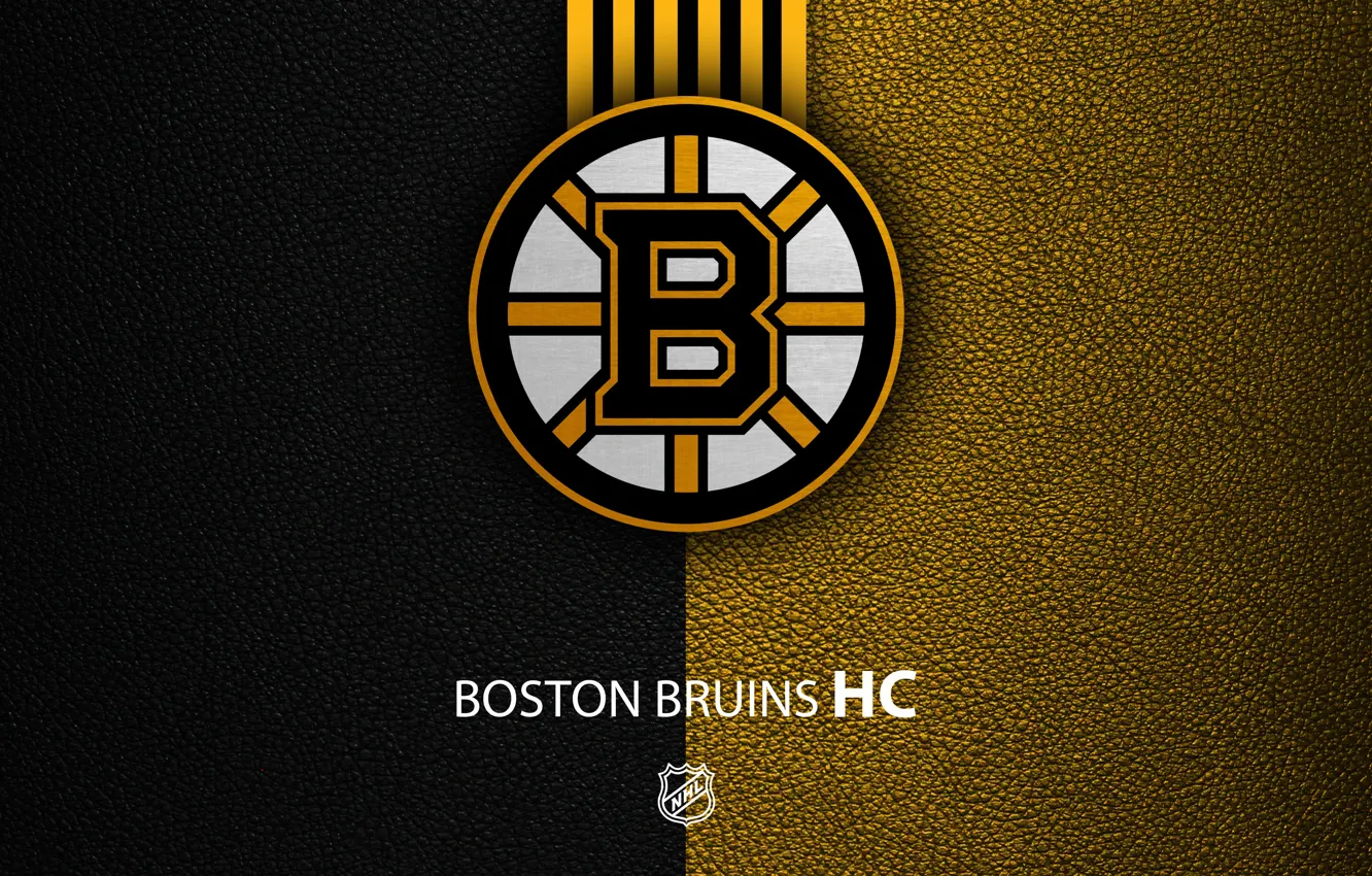 Фото обои wallpaper, sport, logo, NHL, hockey, Boston Bruins
