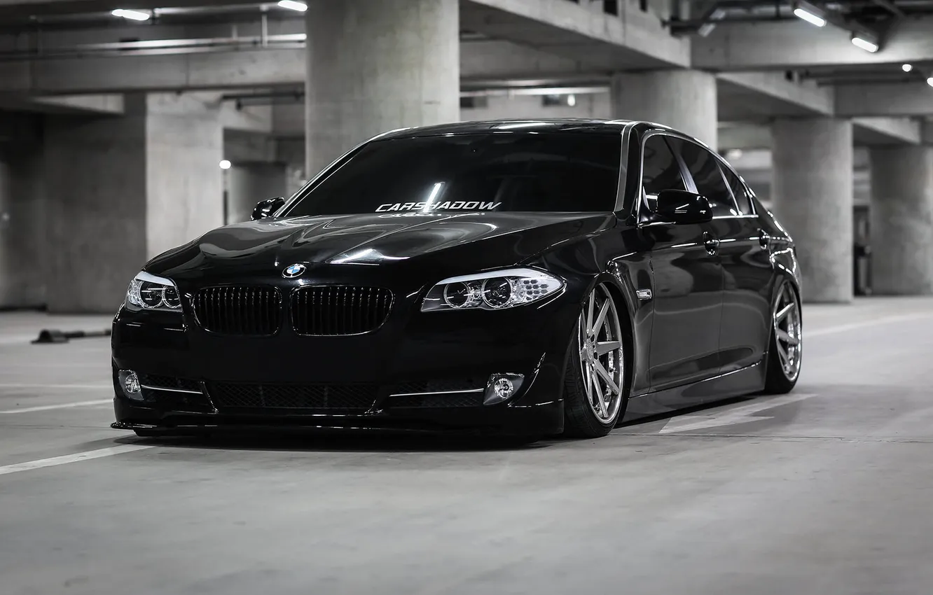 Фото обои bmw, БМВ, f10, stance, 5series