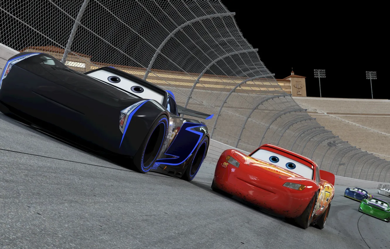 Фото обои cinema, Disney, Cars, race, speed, animated film, animated movie, Cars 3