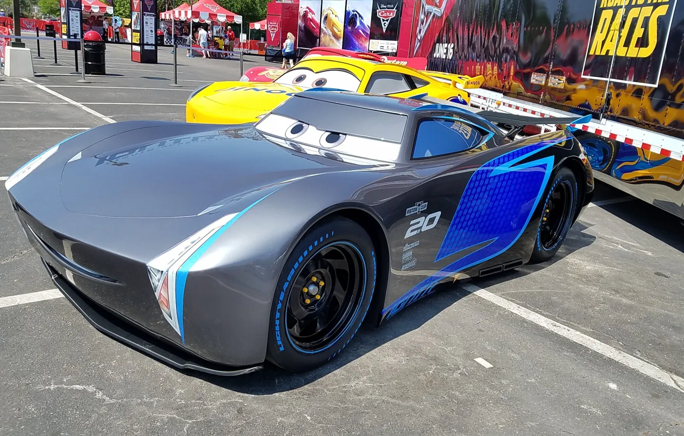 Фото обои car, cinema, Disney, Pixar, Cars, race, speed, movie