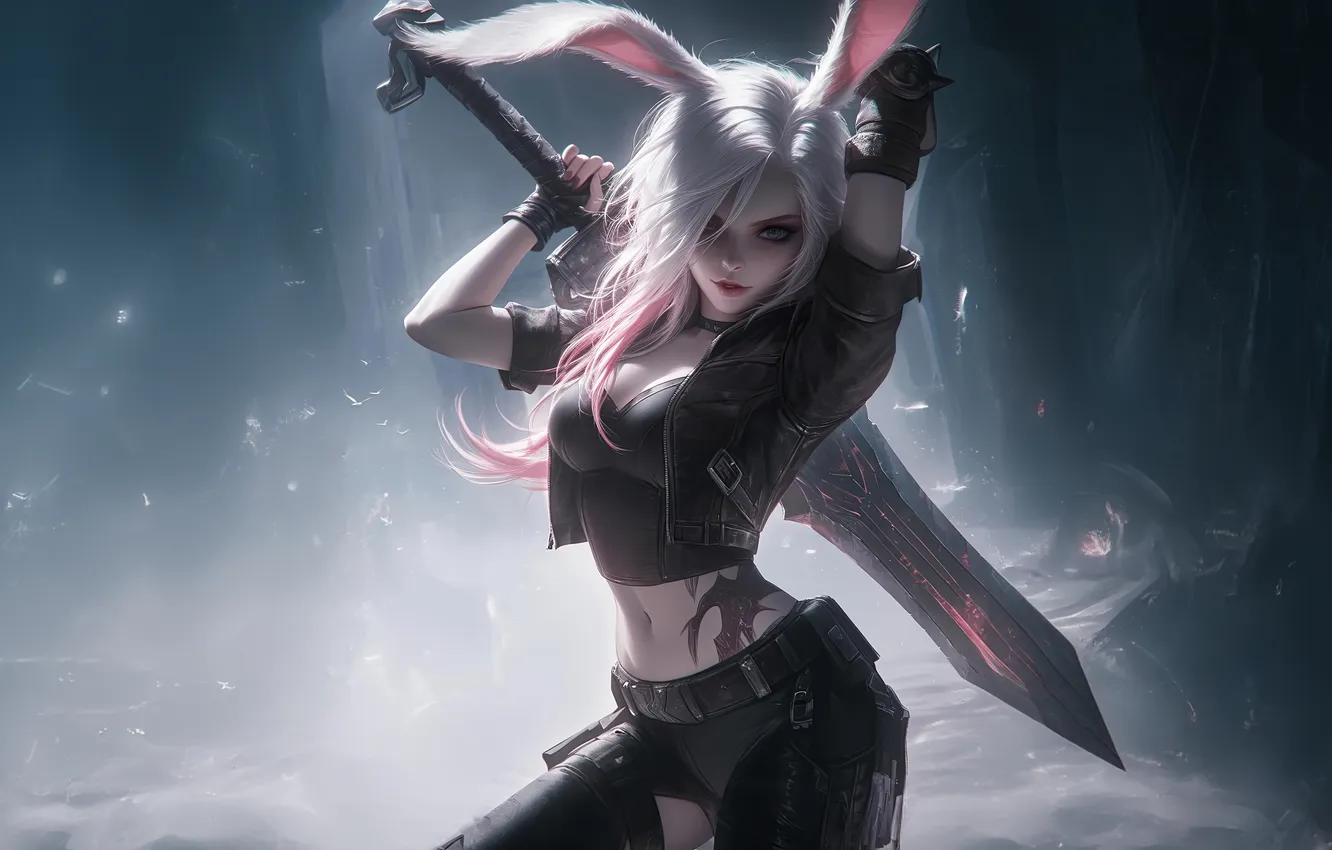 Фото обои games, bunny, riven