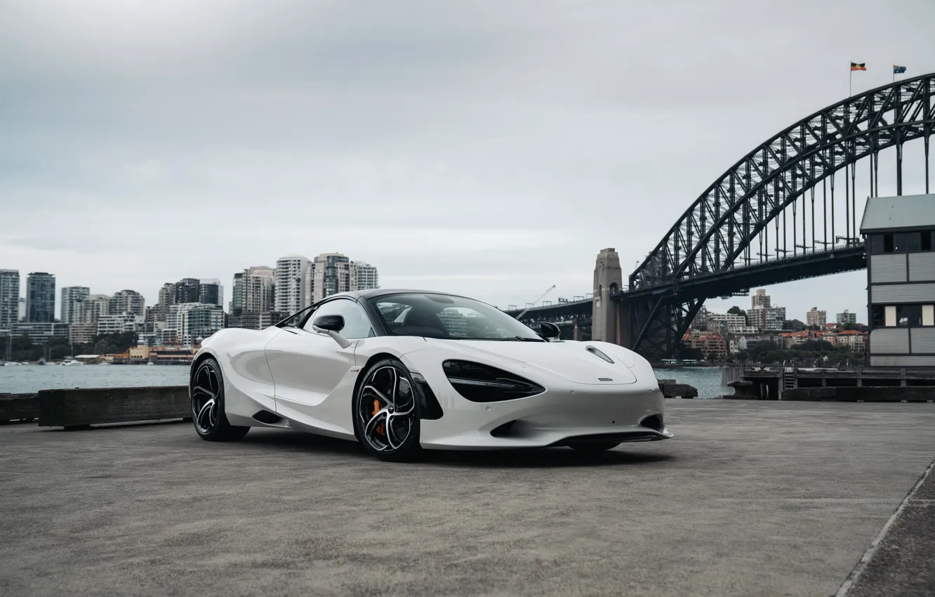 Фото обои McLaren, front view, 750S, McLaren 750S Spider