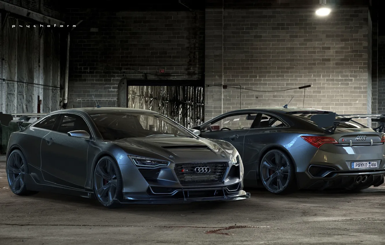 Фото обои Concept, Audi, 2014
