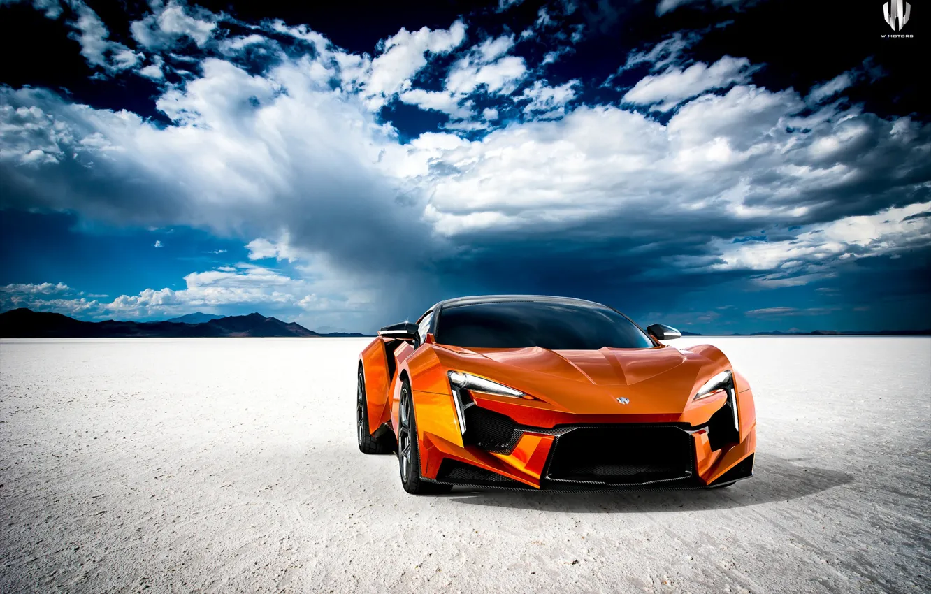Фото обои Авто, Машина, Оранжевый, Рендеринг, Supercar, Concept Art, Спорткар, SuperSport