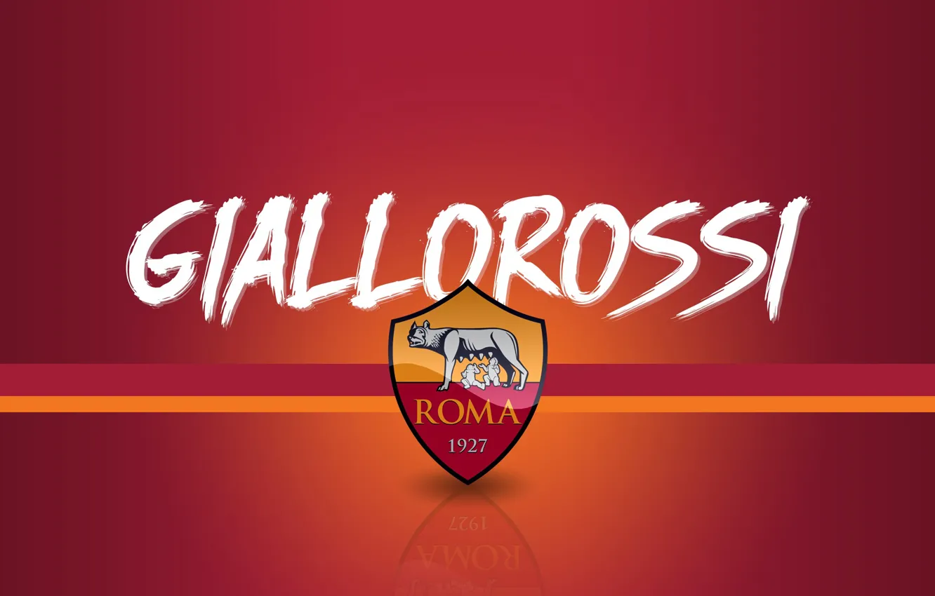Фото обои wallpaper, sport, logo, football, AS Roma, Serie A, Giallorossi