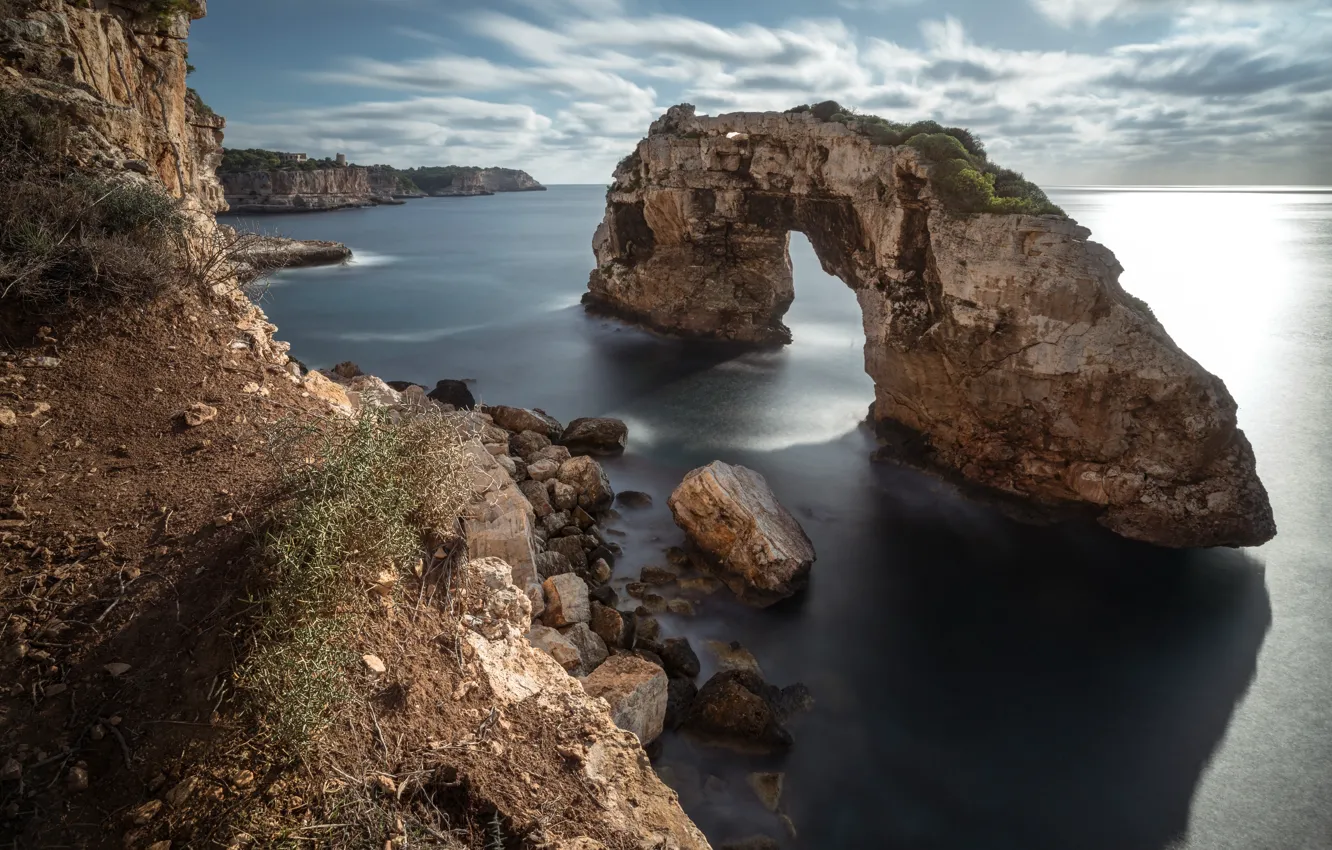 Фото обои Balearic Islands, Cala Santanyí, Santanyí