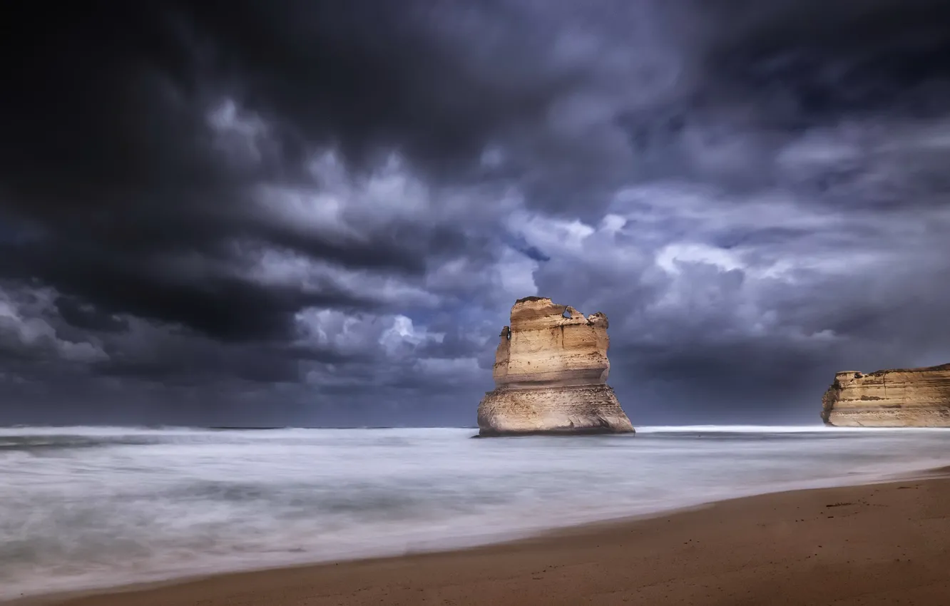 Фото обои Australia, Victoria, Twelve Apostles, Princetown, Marine National Park