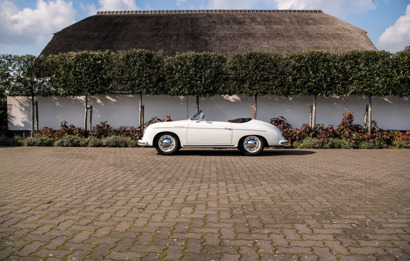 Фото обои Porsche, 1955, 356, Porsche 356 1600 Speedster