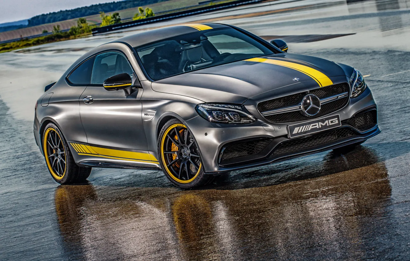 Фото обои Mercedes-Benz, AMG, Coupe, DTM, амг, C 63, 2014, C-Class