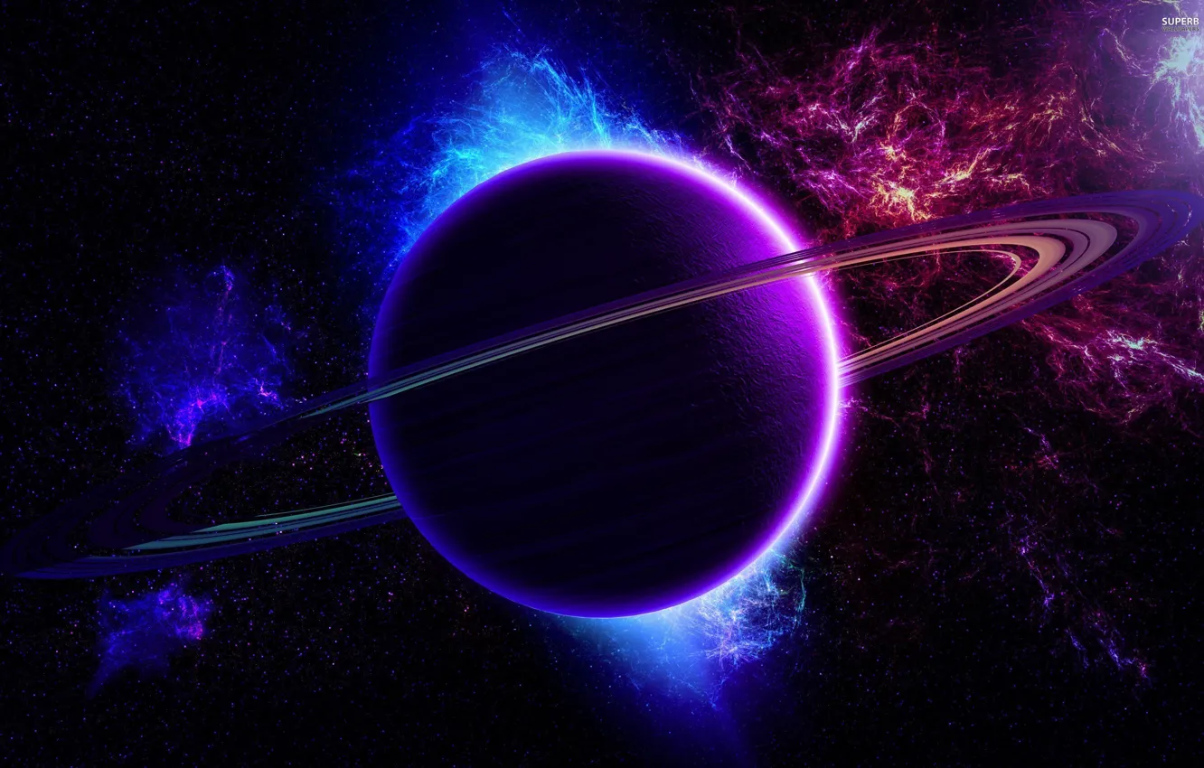 Фото обои colors, planet, effects, sci fi