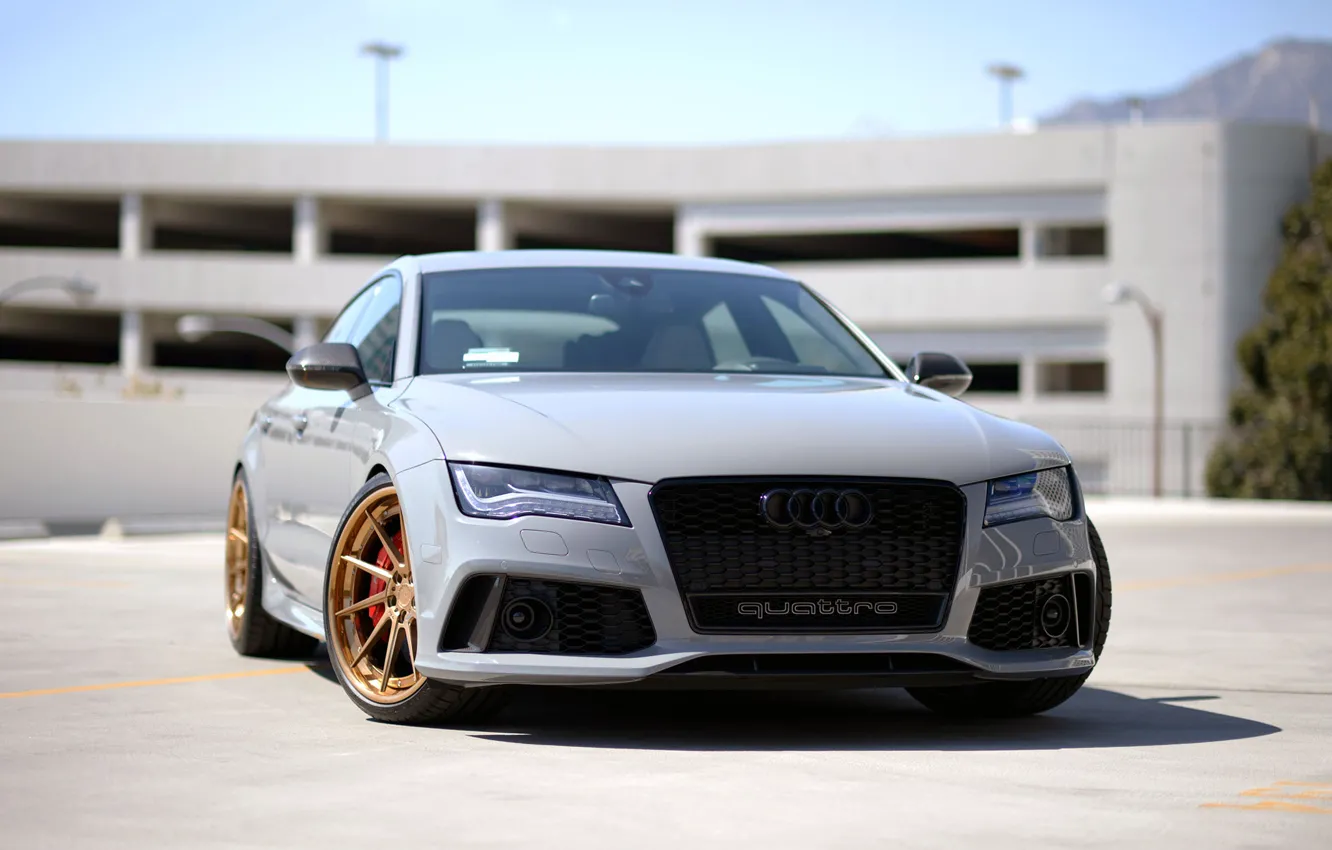 Фото обои Audi, Series, Track, ADV, RS7, Spec, 10R