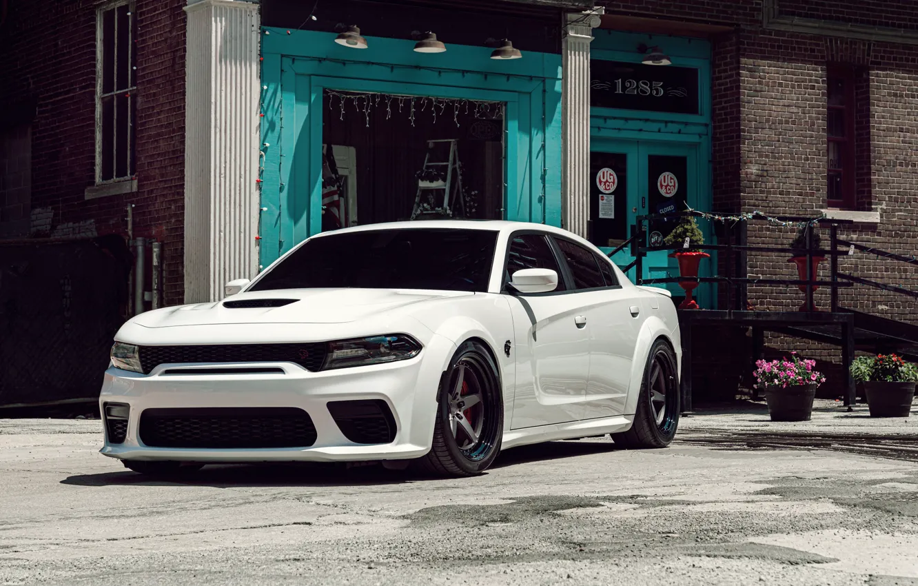 Фото обои Dodge, Charger, Hellcat, Widebody