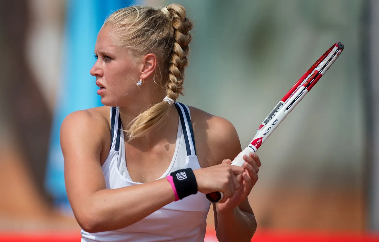 Фото обои ракетка, немецкая теннисистка, Анна Класен, Klasen Anna