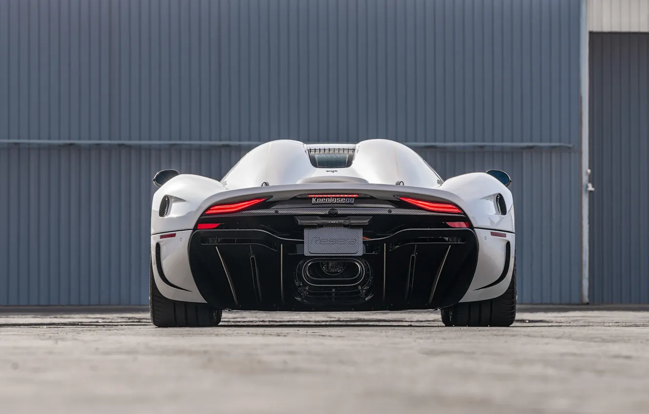 Фото обои Koenigsegg, rear, Regera, Koenigsegg Regera