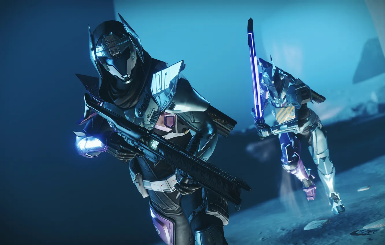 Фото обои оружие, игра, солдат, Destiny 2, Destiny 2: Shadowkeep