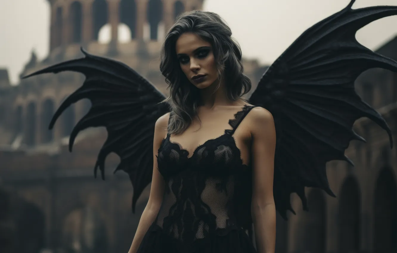 Фото обои demon, female, entity, representation