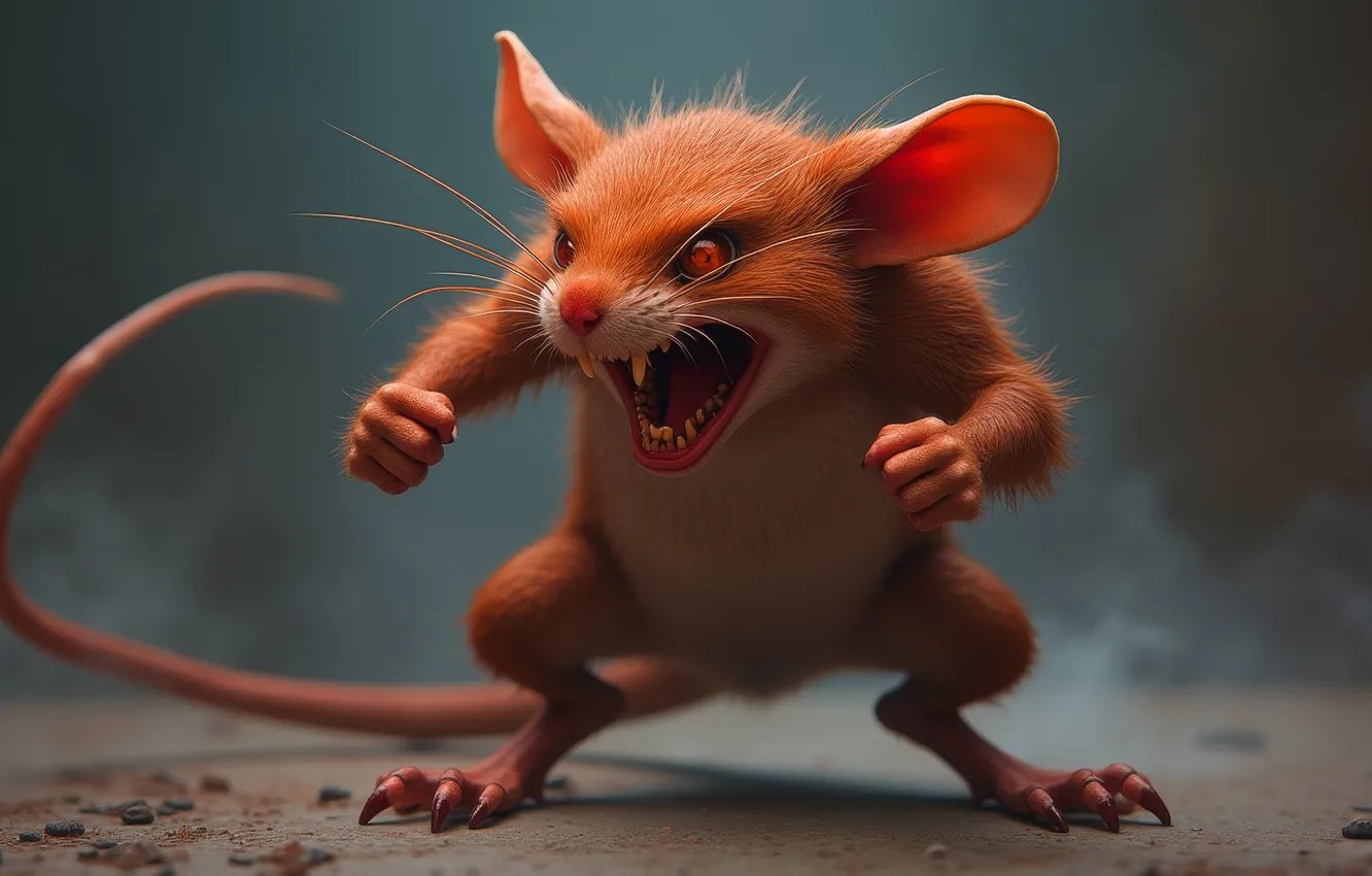 Фото обои red eyes, solo, mouth, Open