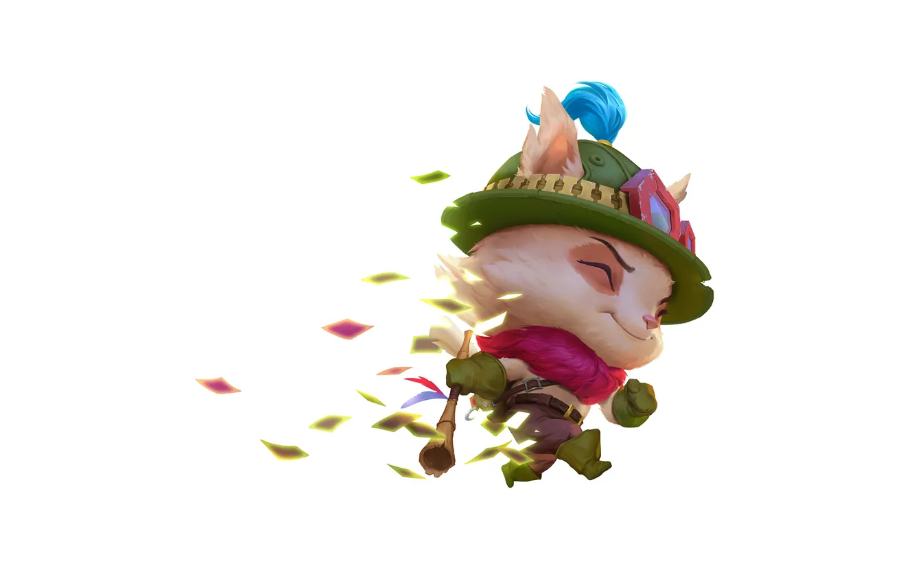 Фото обои зверёк, Teemo, Legends of Runeterra