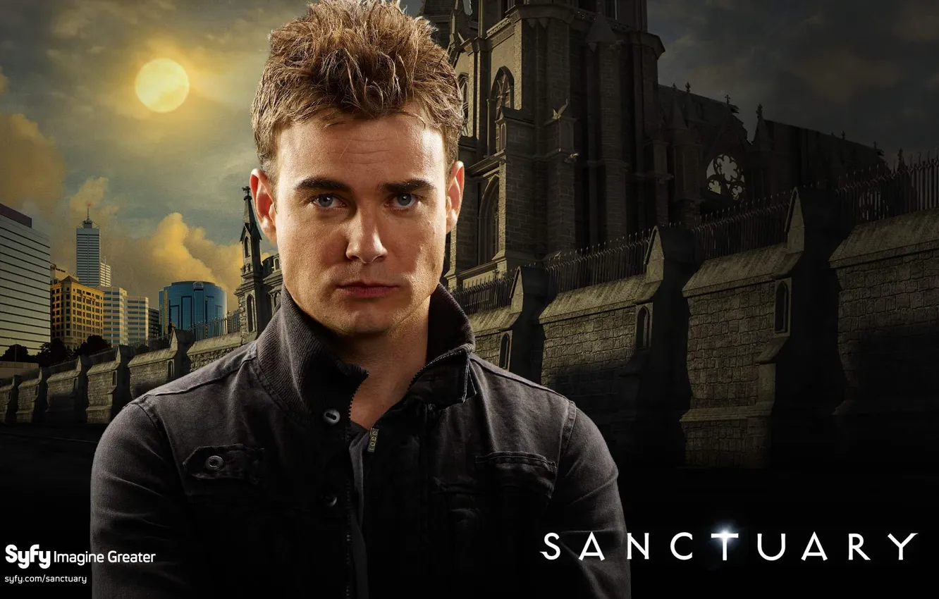 Фото обои Сериал, убежище, sanctuary, Доктор Уилл Циммерман, Робин Данн