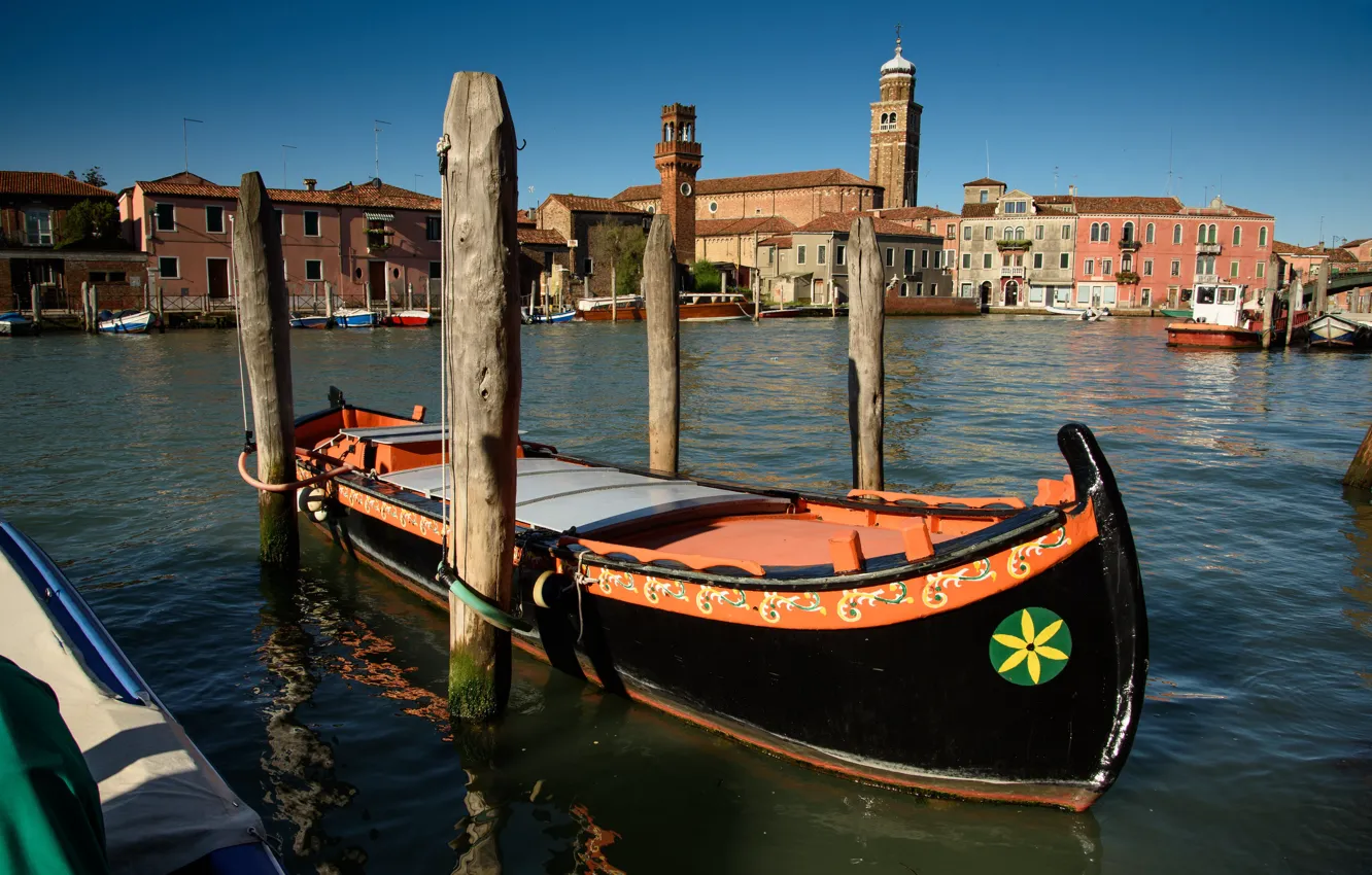 Фото обои Италия, Венеция, остров Мурано