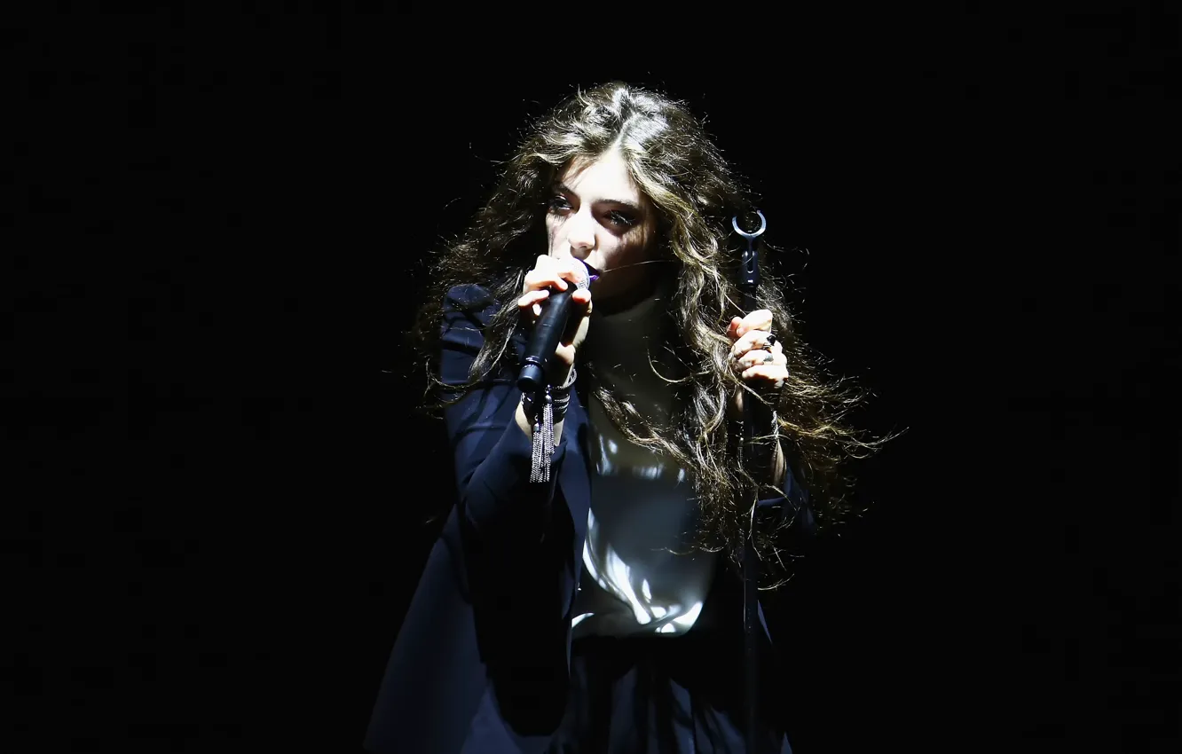 Фото обои Лорд, Lorde, Ella Maria Lani Yelich-O'Connor, новозеландская певица