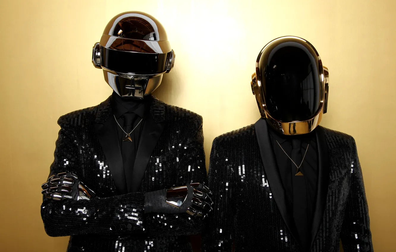 Фото обои дуэт, punk, Thomas, Грэмми, guy, 2014, Daft, bangalter