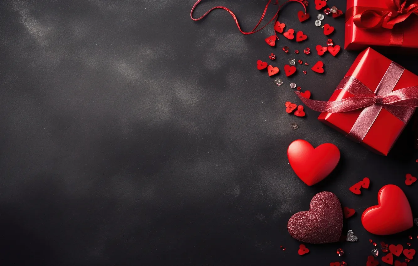 Фото обои любовь, подарок, романтика, сердце, love, happy, День святого Валентина, romantic