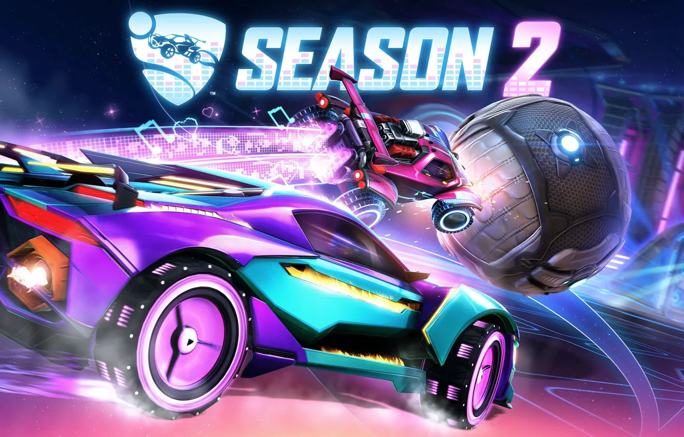 Фото обои game, PS4, RocketLeague, Videogame, Footbool, PCgame