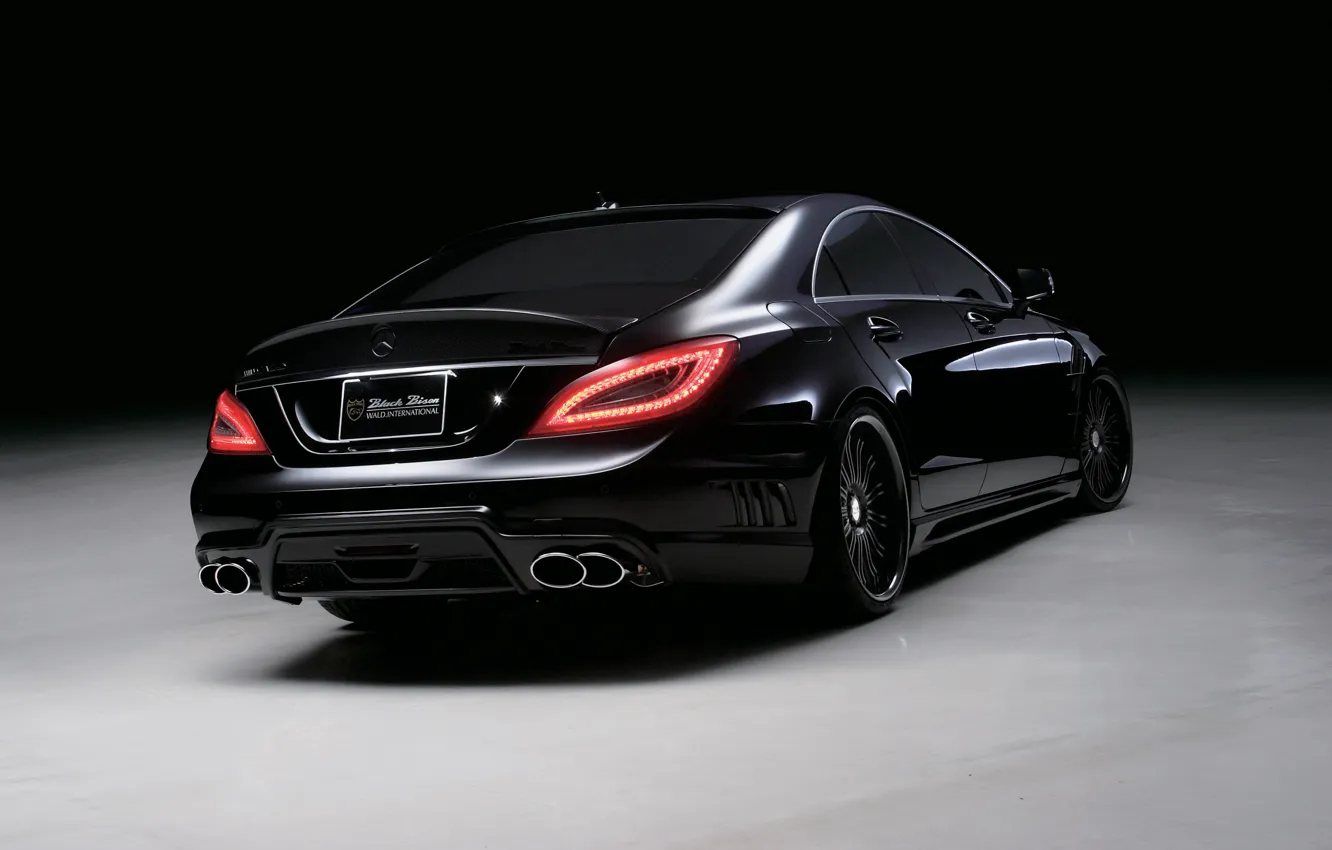 Фото обои Mercedes-Benz, CLS, black, class, bison