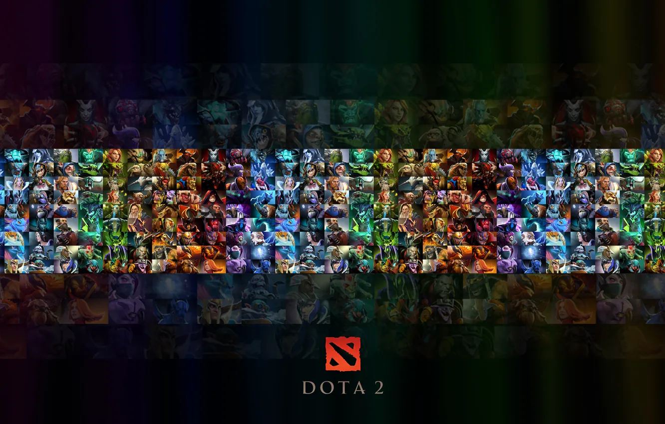 Фото обои rainbow, dota, дота, дота 2, dota2, dota 2