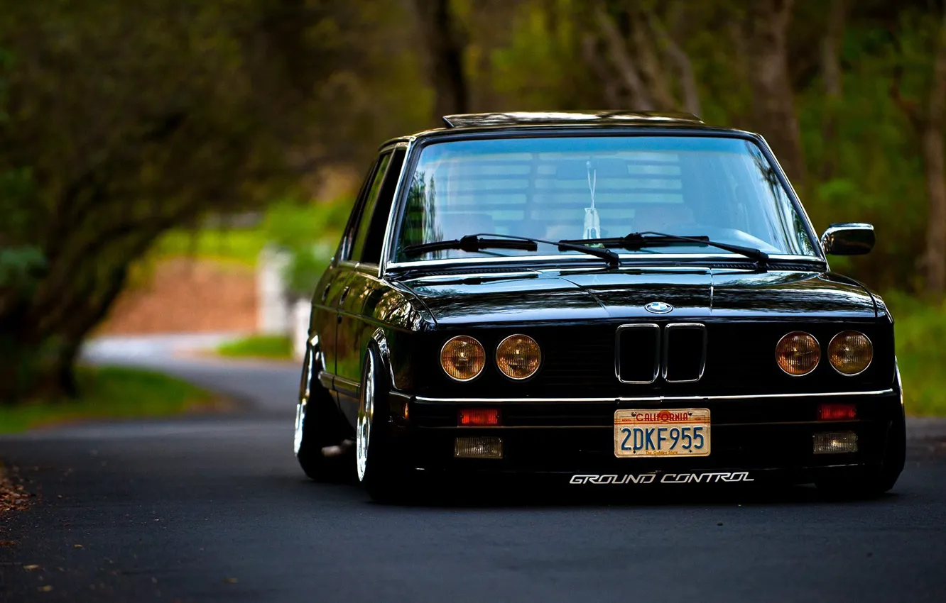 Фото обои BMW, E28, STANCE, 5-Series, 535I