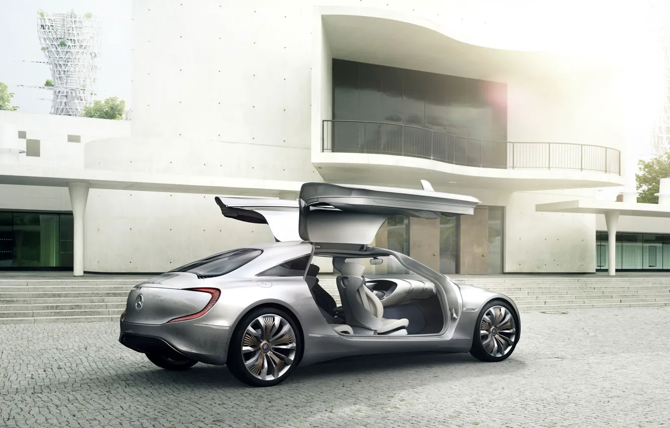 Фото обои Concept, Mercedes-Benz, F125
