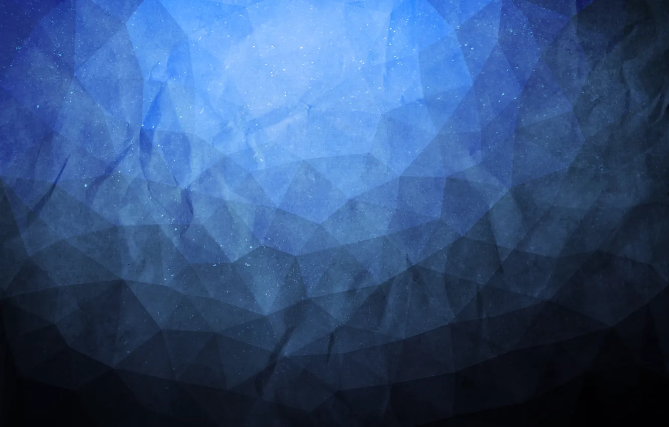 Фото обои texture, blue, grunge, paper, triangle, polygon, abtract