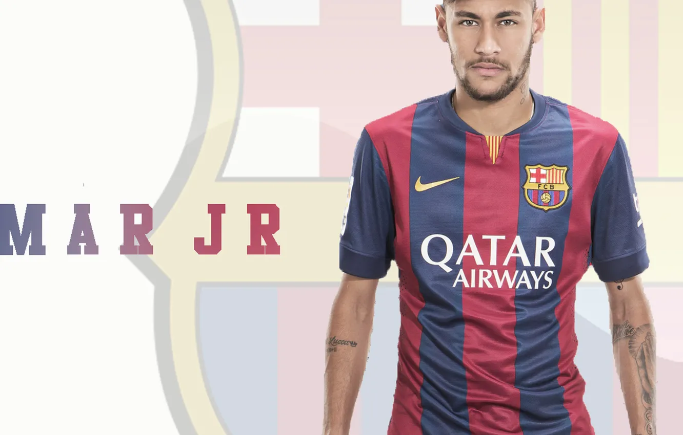 Фото обои wallpaper, sport, football, player, FC Barcelona, Neymar JR