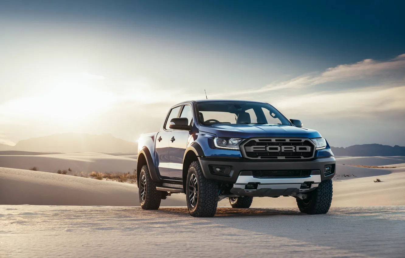 Фото обои Ford, Raptor, пикап, Ranger, 2019