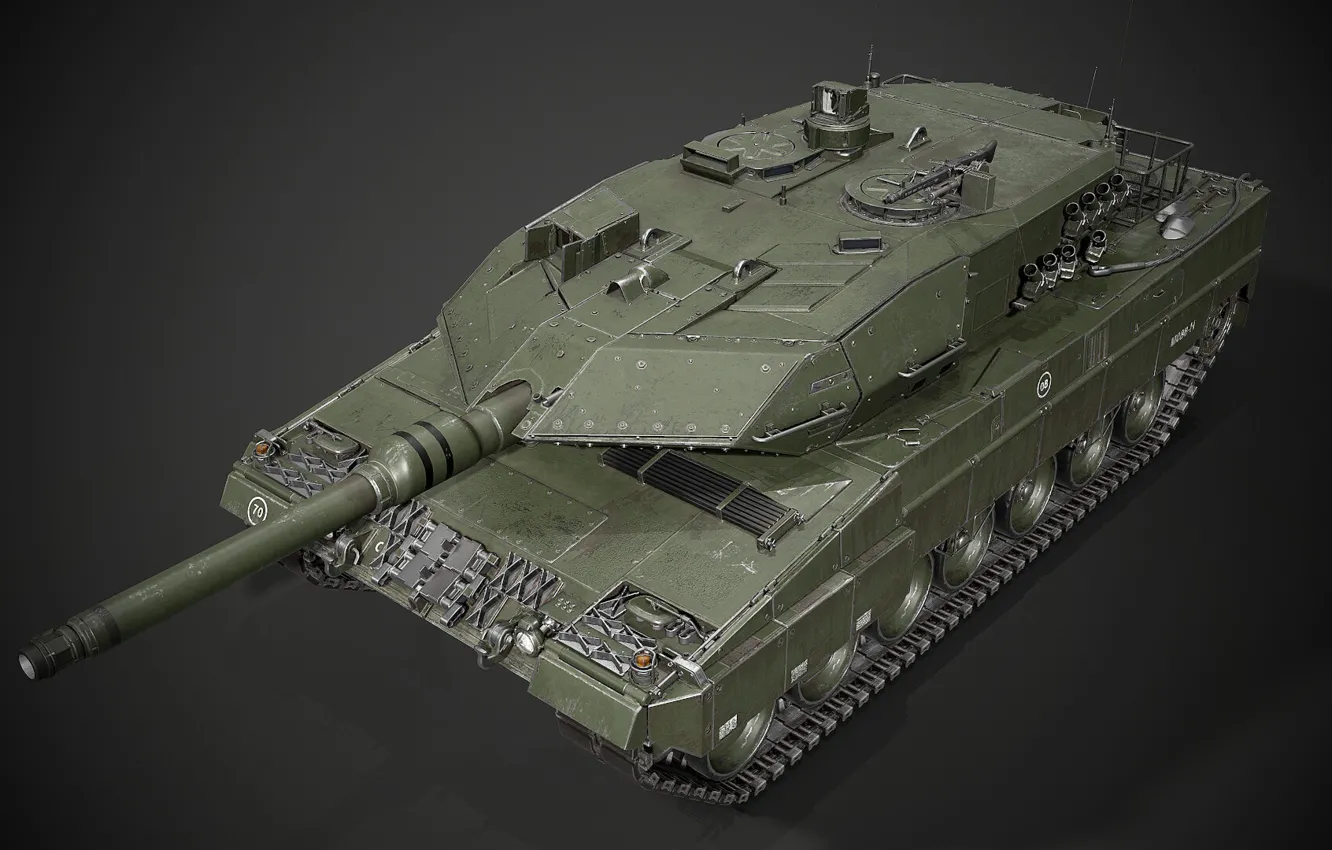 Фото обои Германия, Основной боевой танк, Leopard-2A5