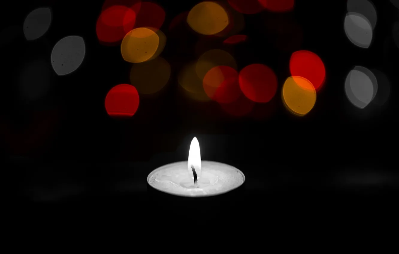 Фото обои фон, свеча, Light my Fire
