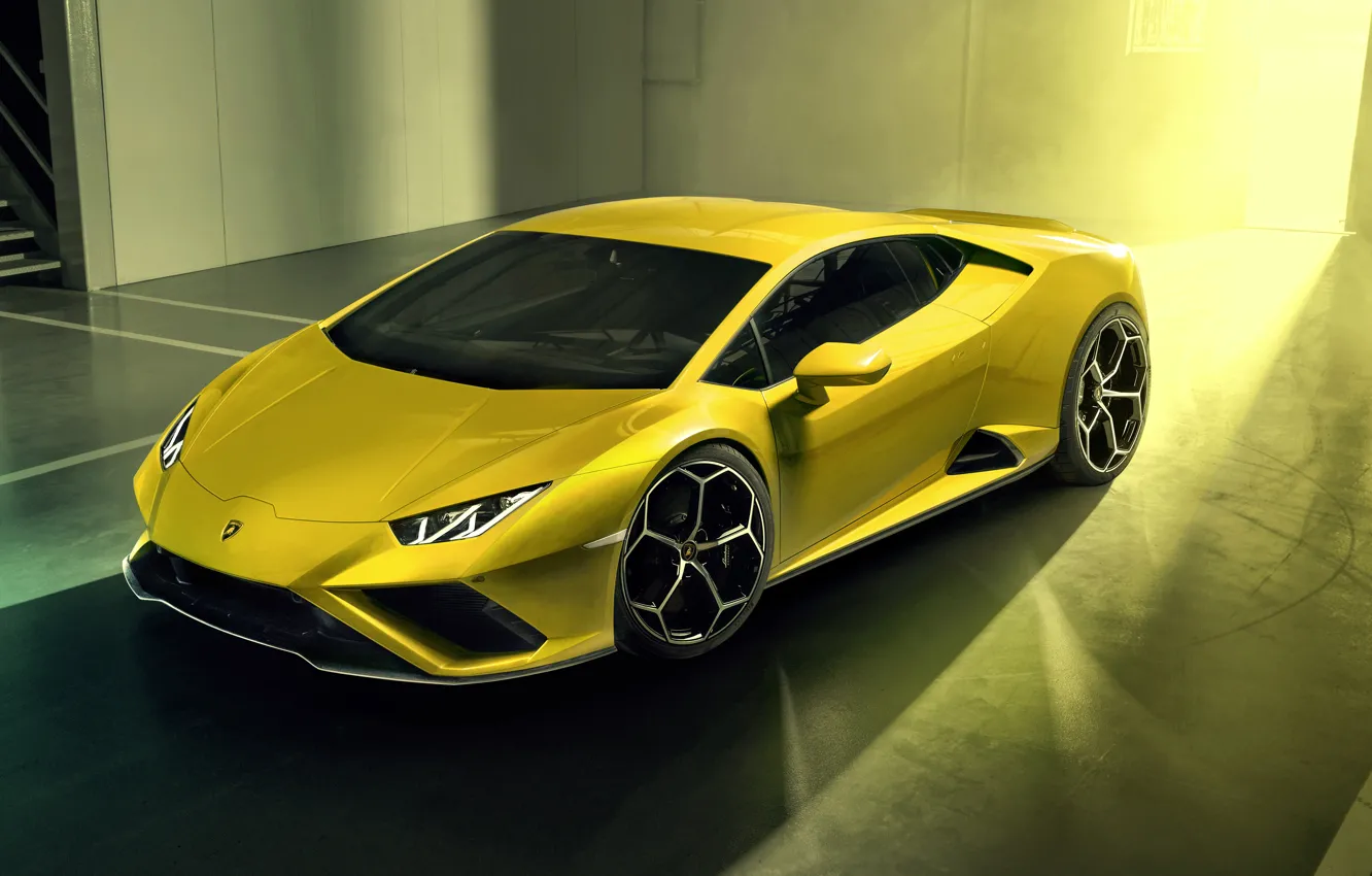 Фото обои Lamborghini, Huracan, 2020, RWD, Huracan Evo