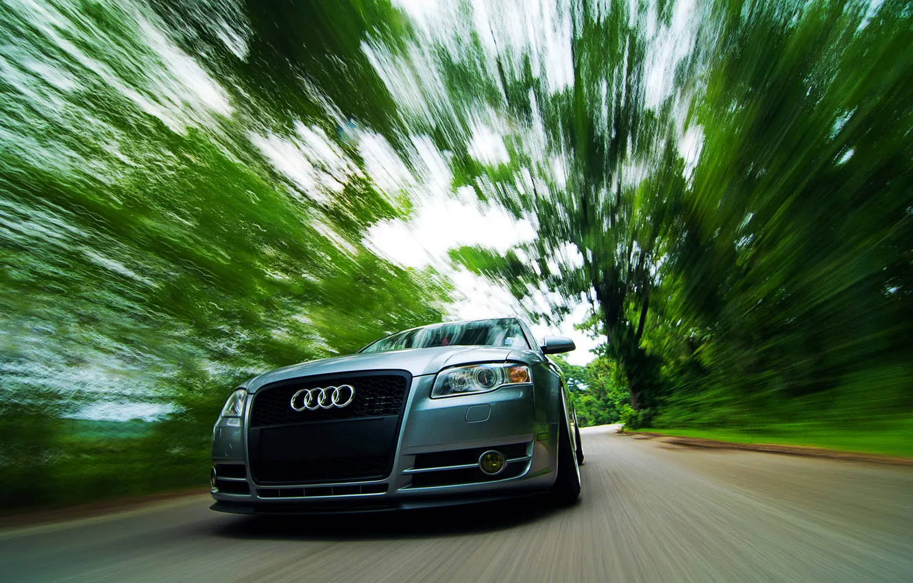Фото обои Audi, скорость